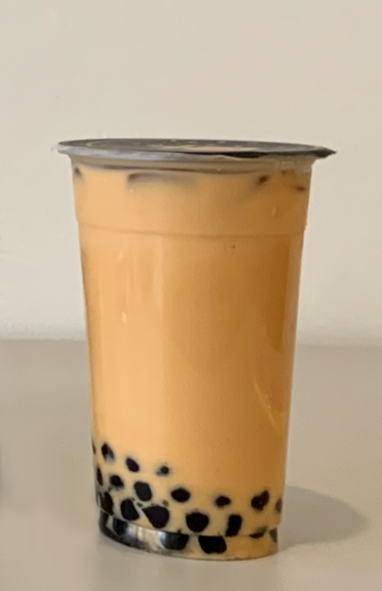 Thai Iced Tea with Tapioca Pearls